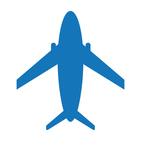 Illustration pour Airplane icon vector - image libre de droit