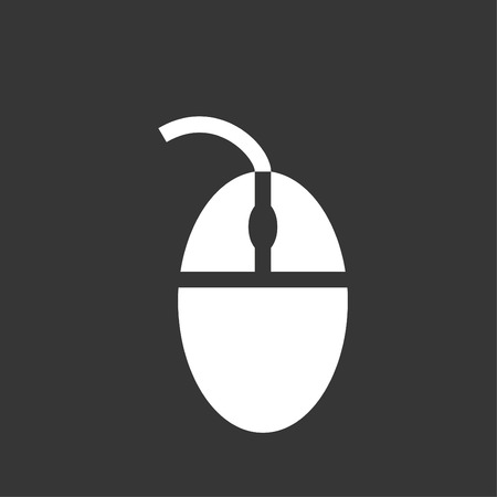 Mouse Icon Vectorのイラスト素材