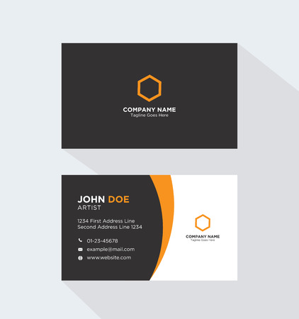 SImple Orange Business Card
のイラスト素材
