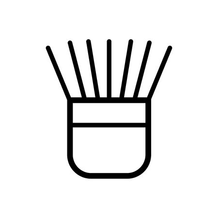 Women beauty tools - linear style vectorのイラスト素材