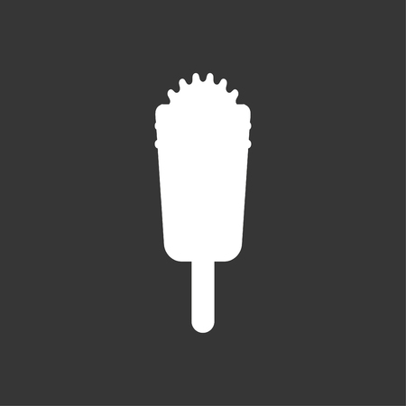 Ice cream icon vectorのイラスト素材
