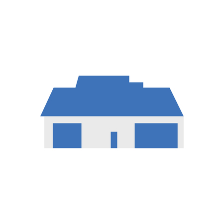 Vector illustration of the house icon 1のイラスト素材