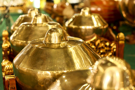 Gamelan, Traditional Music Instrument from Yogyakartaの写真素材