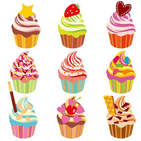 A lovely cake のイラスト素材
