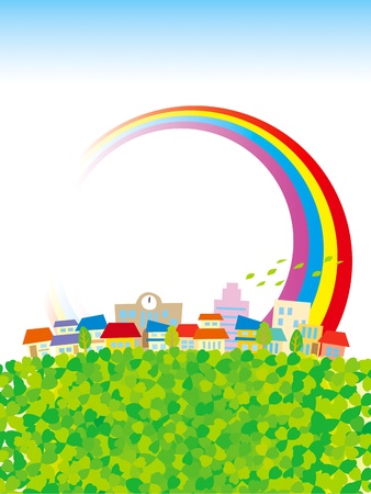 Clover   Rainbow のイラスト素材