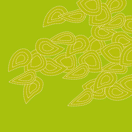 A green leaf のイラスト素材