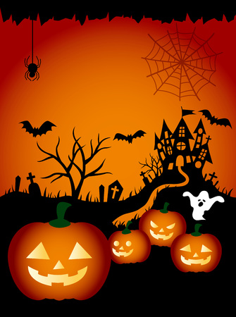 I will enjoy Halloween のイラスト素材
