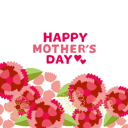 Illustration of Carnation Mother s Day Illustration of Carnation Mother s Day