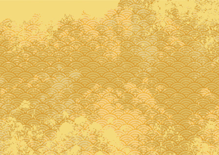 Pattern of Japanese seaのイラスト素材
