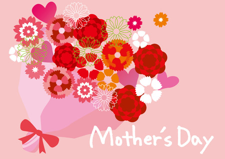 Carnation of Mother \ &#39;s Dayのイラスト素材