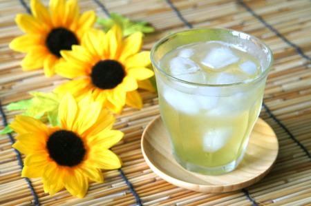Cold Japanese teaの写真素材