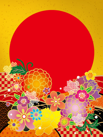 The beautiful pattern of Japanのイラスト素材