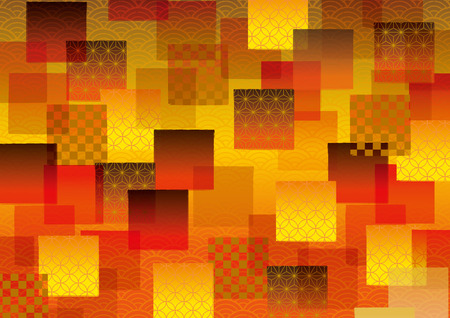 The beautiful pattern of Japanのイラスト素材