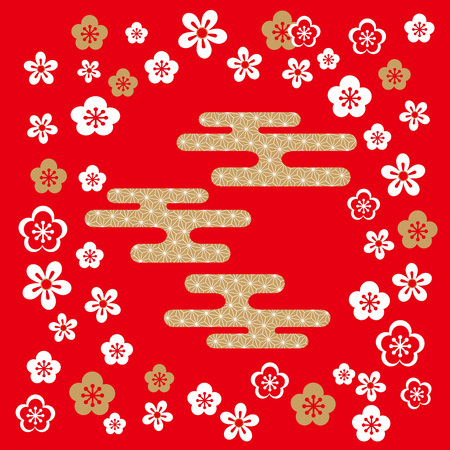 The beautiful pattern of Japanのイラスト素材