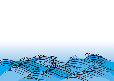 Water backgroundのイラスト素材