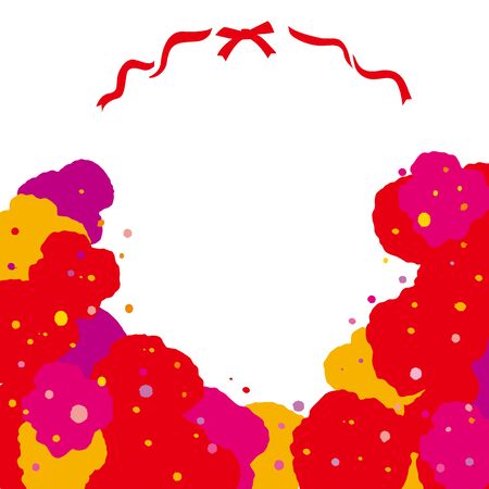 Carnation on Mother's Dayのイラスト素材