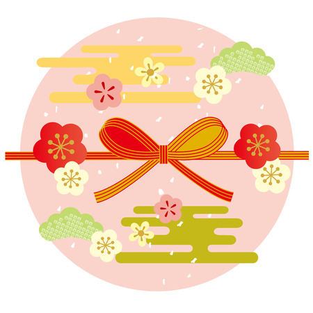 Japanese pattern backgroundのイラスト素材