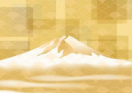 Japanese Wallpaper Patternのイラスト素材