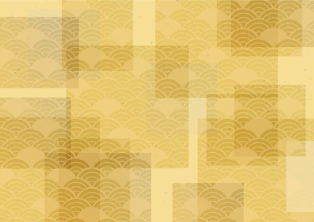 Japanese Wallpaper Patternのイラスト素材