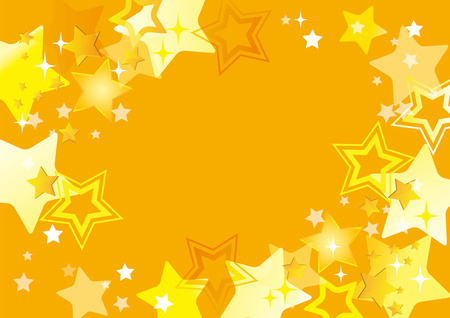 Shining stars  materialのイラスト素材