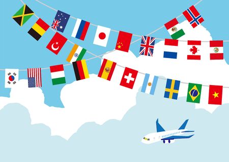 Illustration that shock is great with radiation and lightningのイラスト素材