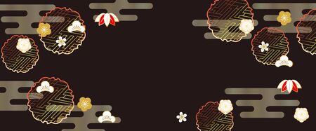 New Year's Card for 2020のイラスト素材