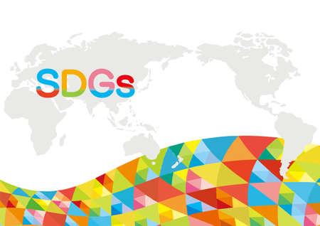 Colorful image background designのイラスト素材