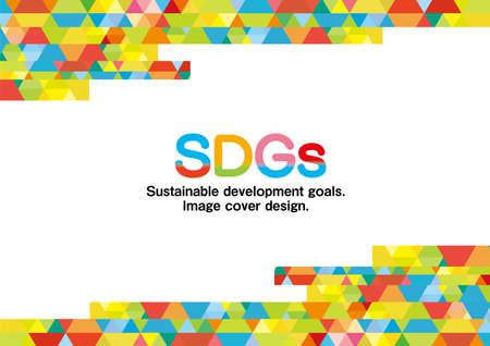 Colorful image background designのイラスト素材
