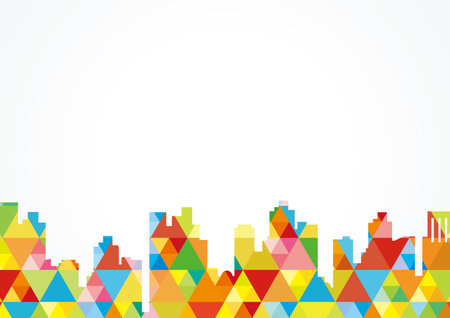 Colorful image background designのイラスト素材