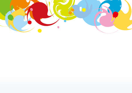 Colorful image background designのイラスト素材