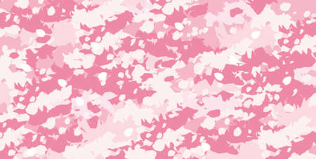 Gentle and cute sakura background illustrationのイラスト素材