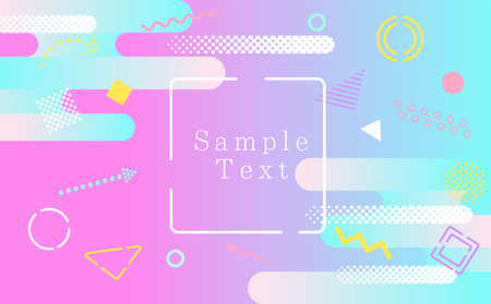 Business image simple illustration backgroundのイラスト素材