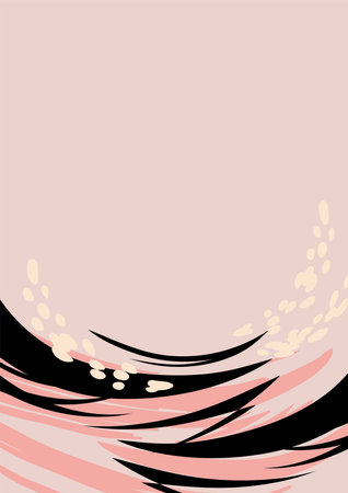 Rice background illustration of riceのイラスト素材