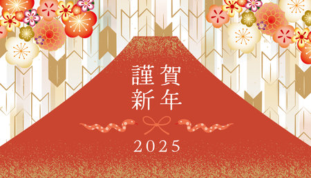 Beautiful Japanese pattern design backgroundのイラスト素材