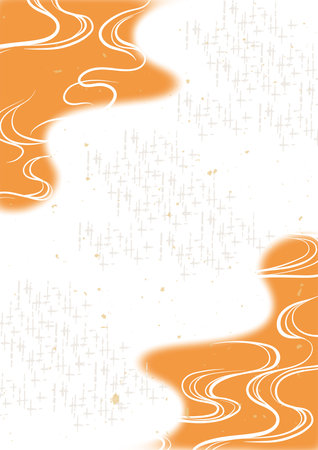 Beautiful Japanese Pattern Illustration Backgroundのイラスト素材