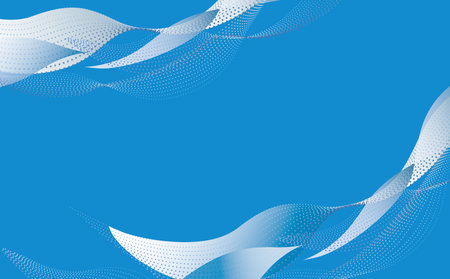 Business dot line geometric background illustrationのイラスト素材