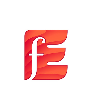 minimal and modern font logo designのイラスト素材