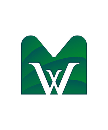 minimal and modern font logo designのイラスト素材
