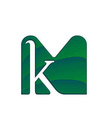minimal and modern font logo designのイラスト素材