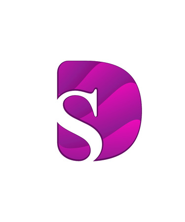 minimal and modern font logo designのイラスト素材