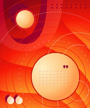 Gradient abstract composition with bright color. Modern graphic elements. Template for background, banner, poster, flyer or presentation. Vector graphic.のイラスト素材