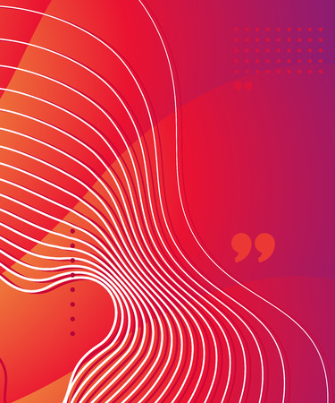 Gradient abstract composition with bright color. Modern graphic elements. Template for background, banner, poster, flyer or presentation. Vector graphic.のイラスト素材