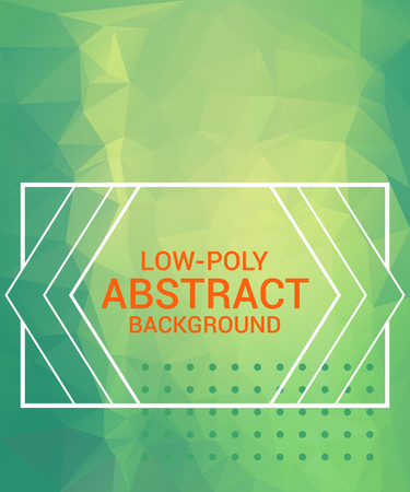 Colorful abstract low poly decoration. Geometric vector background. Modern and futuristic.のイラスト素材