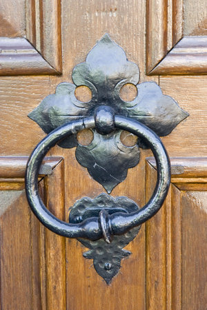 Ancient Door Handle - made of wroughtiron