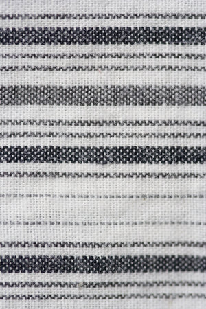 Striped fabric - Cotton and linen