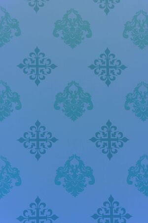 Vintage Wallpaper - Historic Pattern from 18th centuryの写真素材