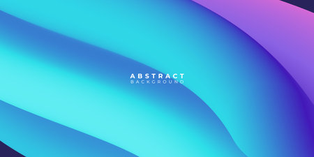 modern abstract background . neon blue liquid background , fluid wavy background vector illustration
