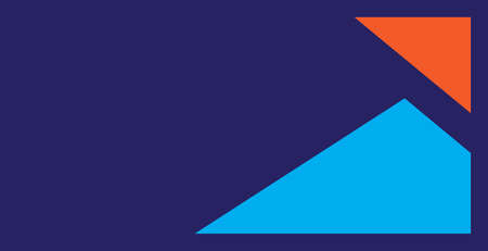 minimal blue and orange background . modern background designのイラスト素材