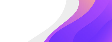 simple purple background. flat purple gradation. wavy backgroundのイラスト素材