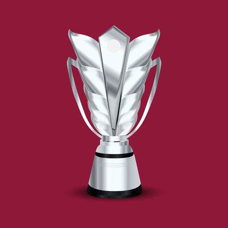 Football Trophy Vector illustrationのイラスト素材